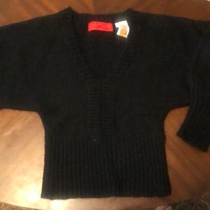 Designers remix batwing wool sweater